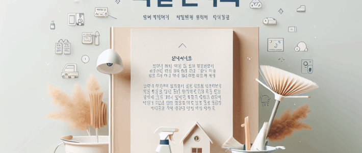 믿고 맡기는 과천 입주청소 후기와 팁 과천입주청소